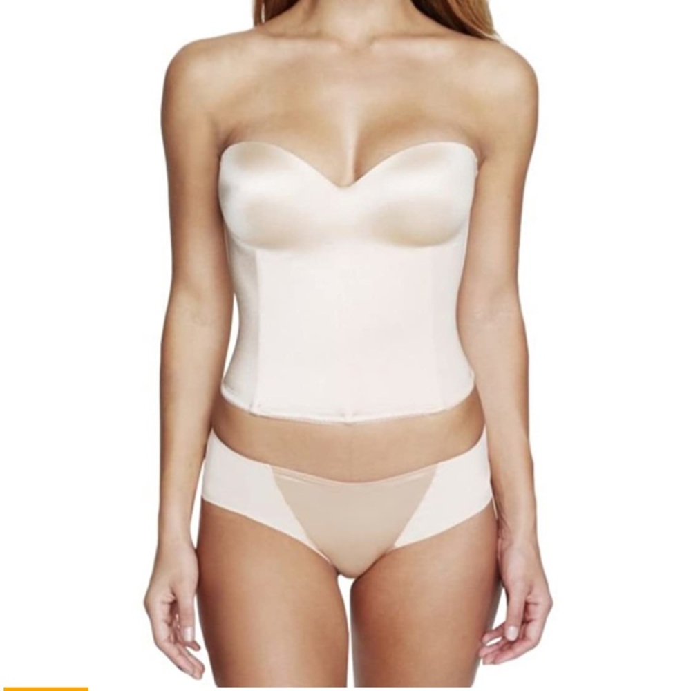 NWT Longline low back strapless bra 34 DD